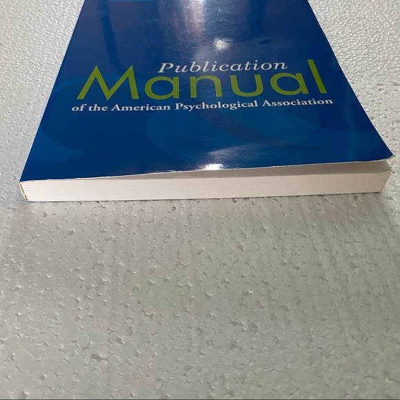 Publication Manual of the American Psychological - Picture 4 of 5